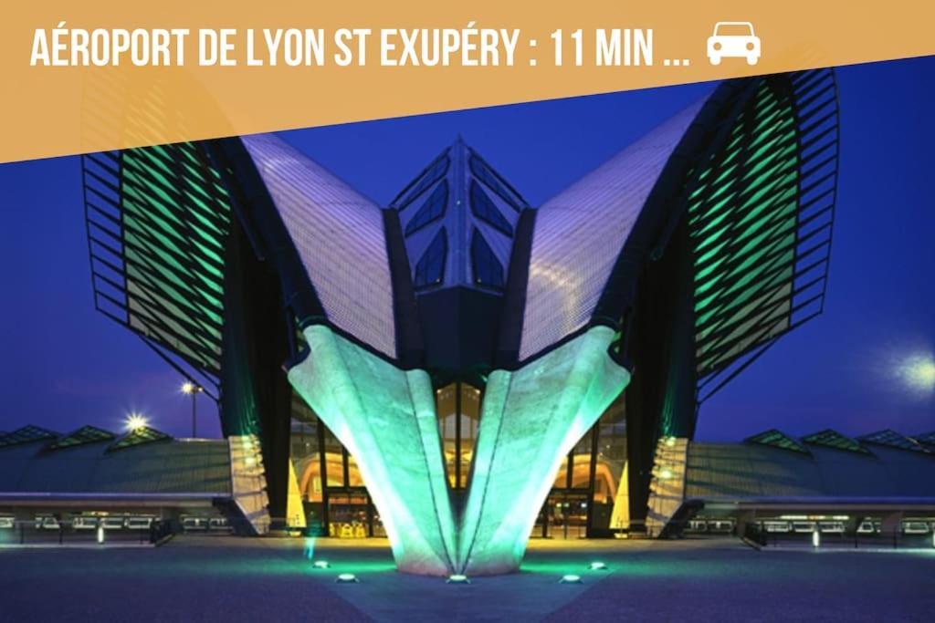 Comfort And Tranquility Near Lyon And Groupama Stadium, 4 Personnes Meyzieu Εξωτερικό φωτογραφία