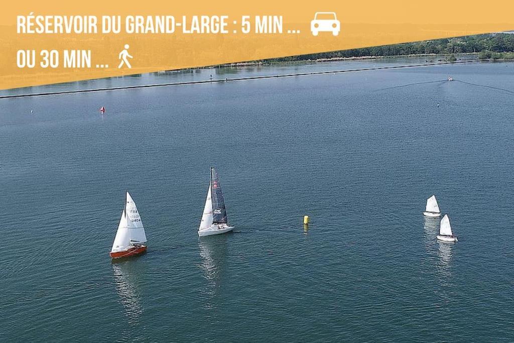 Comfort And Tranquility Near Lyon And Groupama Stadium, 4 Personnes Meyzieu Εξωτερικό φωτογραφία